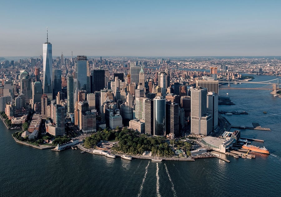 New York aerial