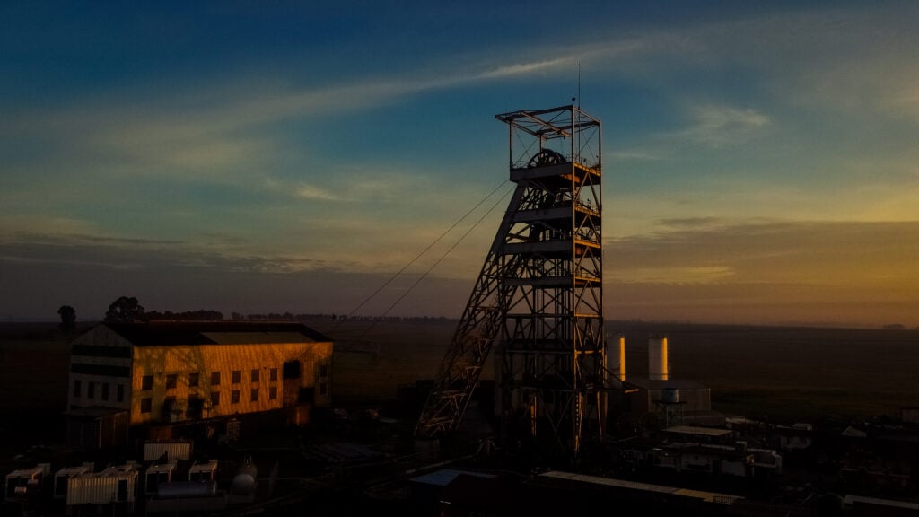 Evander Mine above ground